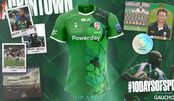 London Irish reveal St Patrick’s Day jersey!